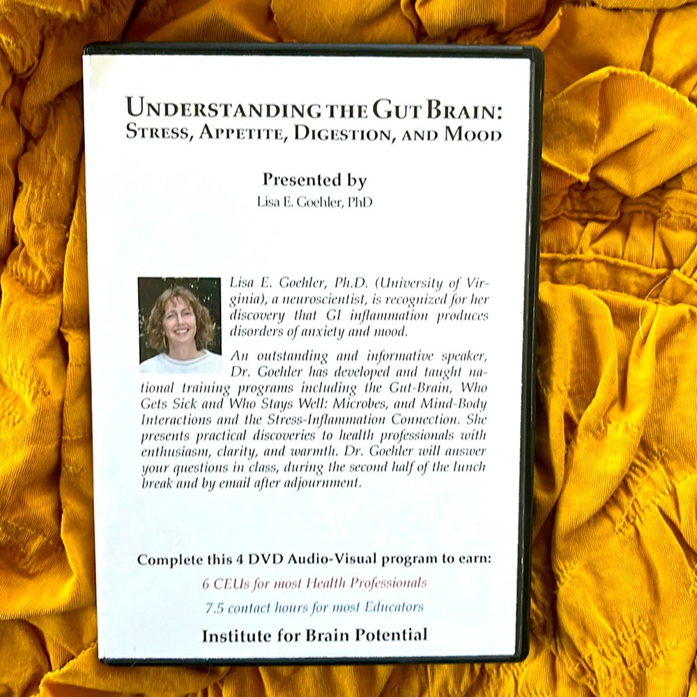 DVD Set “Understanding The Gut Brain: Stress, Appetite, Digestion, and Mood